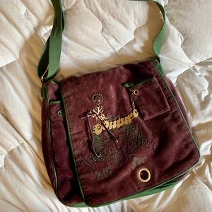 COPY - JUICY COUTURE messenger bag.